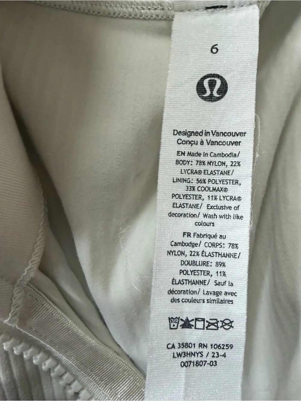 Lululemon Define Cropped Jacket